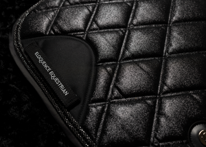 
                  
                    Load image into Gallery viewer, &amp;#39;The King&amp;#39; Black Stardust Jewel Saddle Pad
                  
                