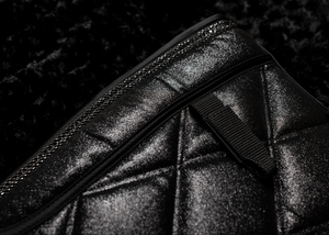 
                  
                    Load image into Gallery viewer, &amp;#39;The King&amp;#39; Black Stardust Jewel Saddle Pad
                  
                