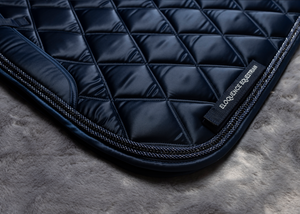 
                  
                    Load image into Gallery viewer, &amp;#39;The Prince&amp;#39; Navy Jewel Saddle Pad
                  
                