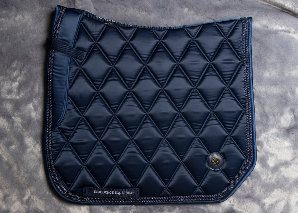 'The Prince' Navy Jewel Saddle Pad