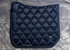 
                  
                    Load image into Gallery viewer, &amp;#39;The Prince&amp;#39; Navy Jewel Saddle Pad
                  
                