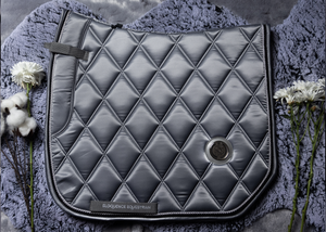 
                  
                    Load image into Gallery viewer, &amp;#39;The Duke&amp;#39; Grey Saddle Pad
                  
                