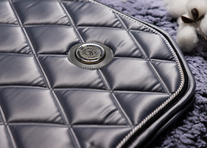 
                  
                    Load image into Gallery viewer, &amp;#39;The Duke&amp;#39; Grey Saddle Pad
                  
                